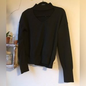 Boutique cutout sweater size medium